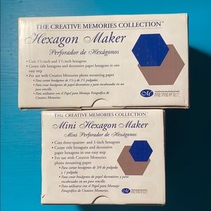 Creative Memories Hexagon Maker and mini